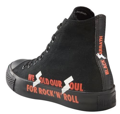 кеды converse Black Sabbath