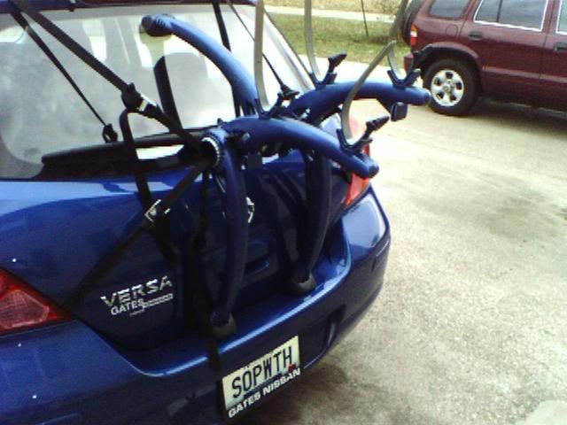 Bike rack for nissan versa #4