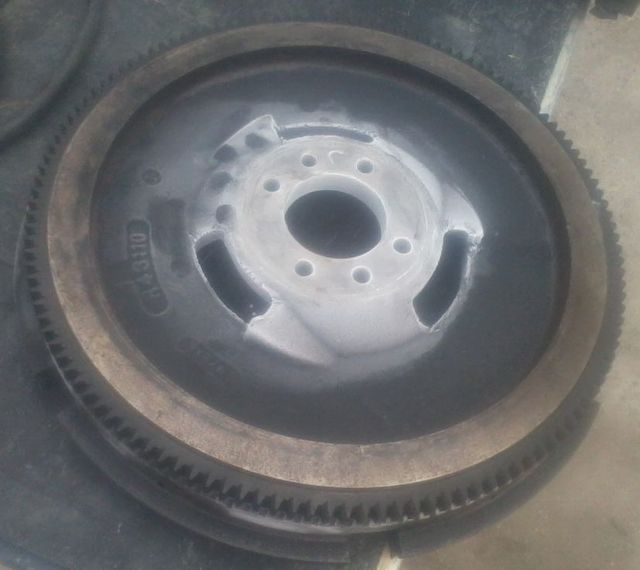 4620 Flywheel Ring Gear installation Yesterday's Tractors