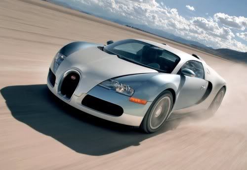Bugatti Veyron 2nd fastest car in the world