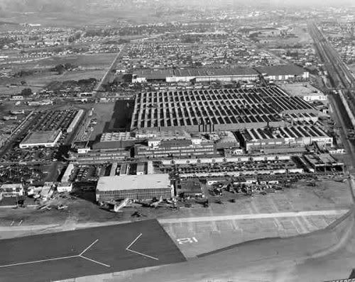 WWII Burbank Airport Plane Factory