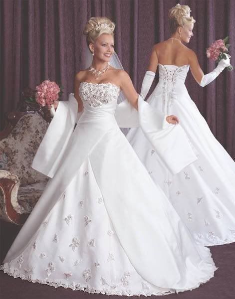 Strapless Wedding Dresses 5