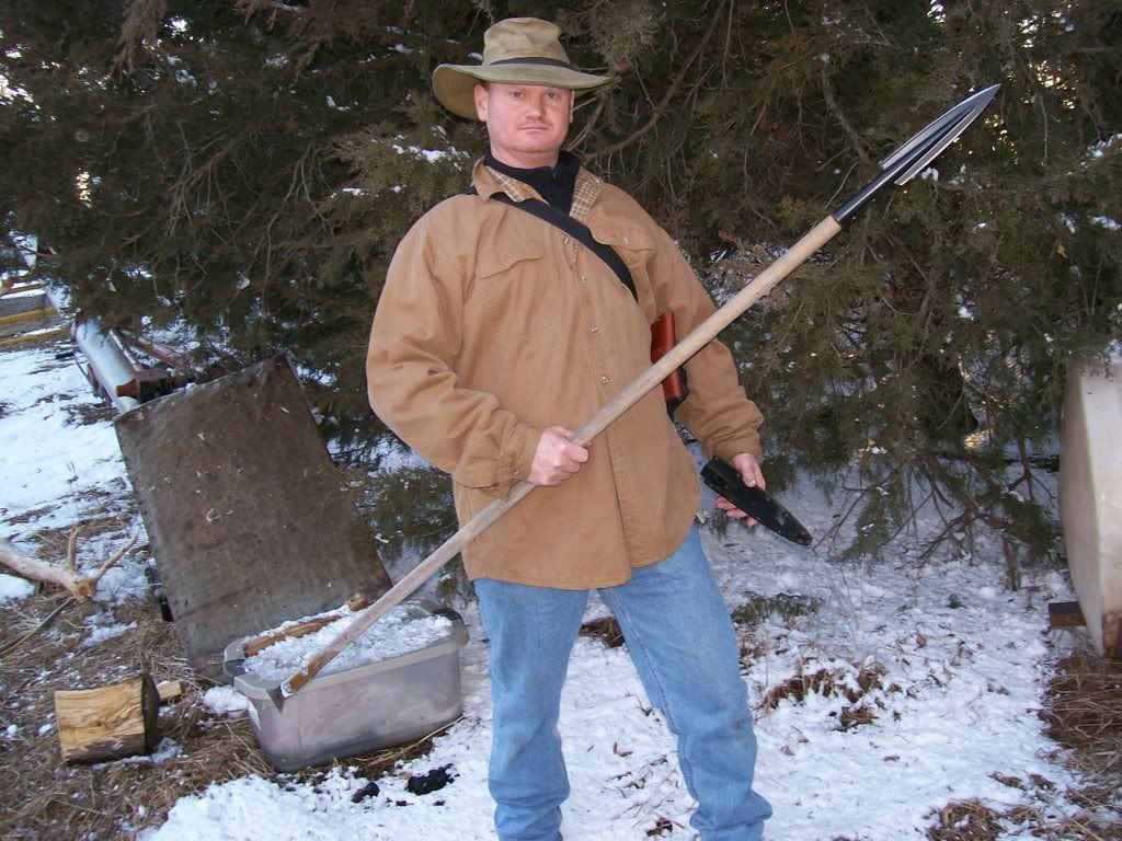 SPEAR / HIKING STICK what do ya think?