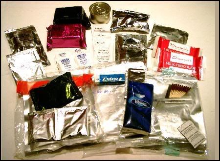 British 24 Hour Ration Pack Information Page