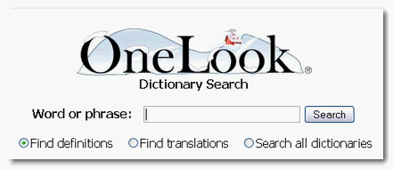 OneLook Dictionary