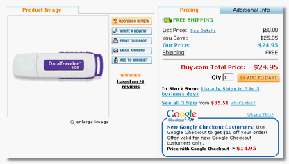 4GB USB Drive at Buy.com