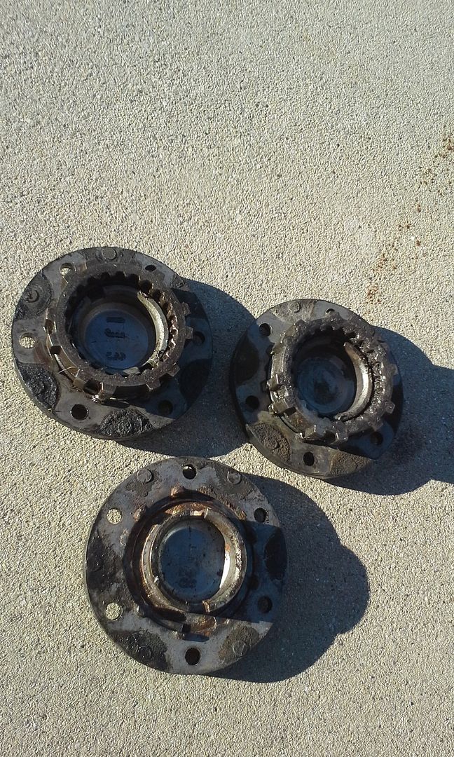 AISIN 17 spline manual locking hubs lot Isuzu SUV Forum