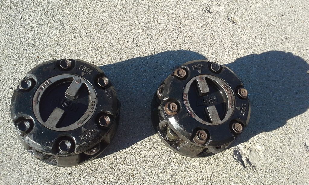 AISIN 17 spline manual locking hubs lot Isuzu SUV Forum