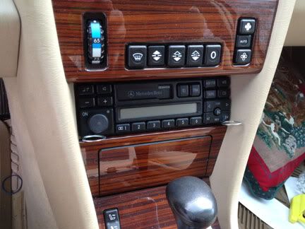 94 E320 radio aux install with pics - Mercedes-Benz Forum