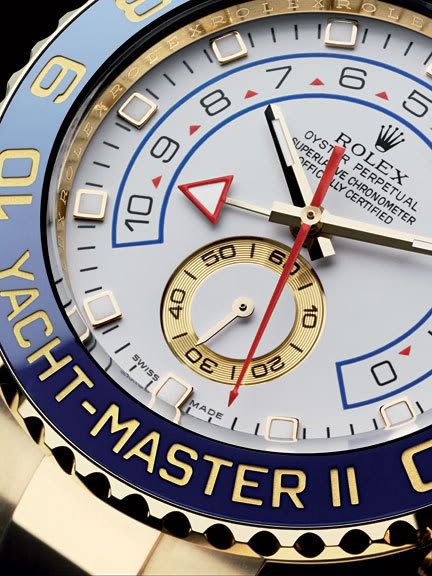 Rolex's Yacht-Master II Chronograph is the first regatta chronograph where 