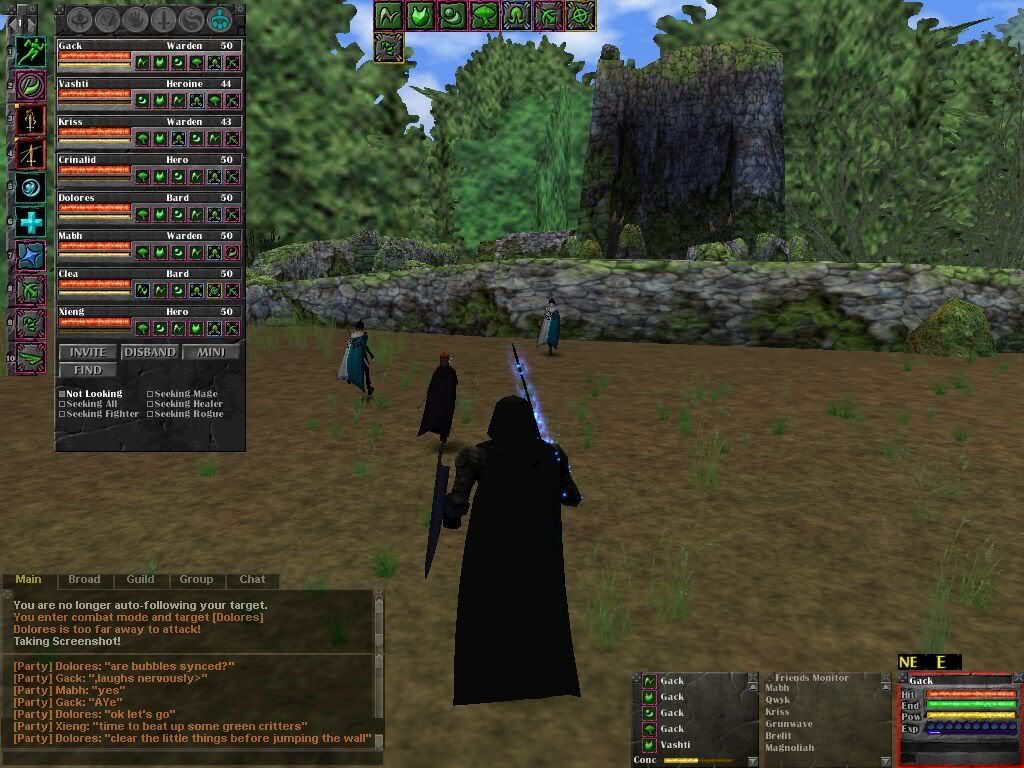 Gack Gets His Epic Armor, Hibernia DAoC 2003 Far Journeys