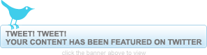 Stay ''In The Know''...Follow the SiteWizard on Twitter for the latest Gather News, Events, Contests, Tips and Information!