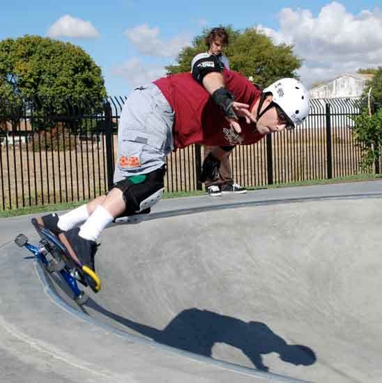 Tanzanite Skate Park clover bowl