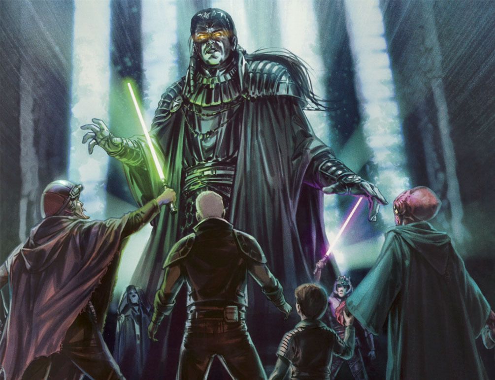 Streen and Exar Kun's spirit