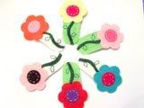 Big Girl Wool Felt Flower - Your Choice of Colors