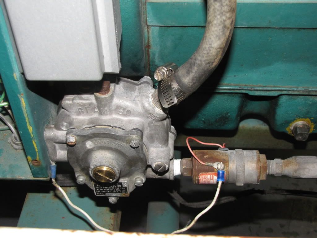 Beam 50 regulator freezing up SmokStak