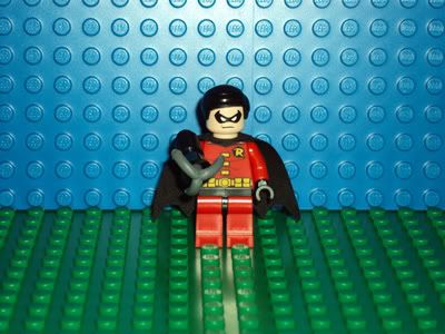 Batman Lego 6860 on Lego 6860 Super Heroes Robin Minifigure New Batcave Batman Minifig