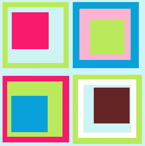 Retro Colorful Squares