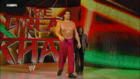 The kid's dancing or the fat guy that's clearly asleep in front of him.