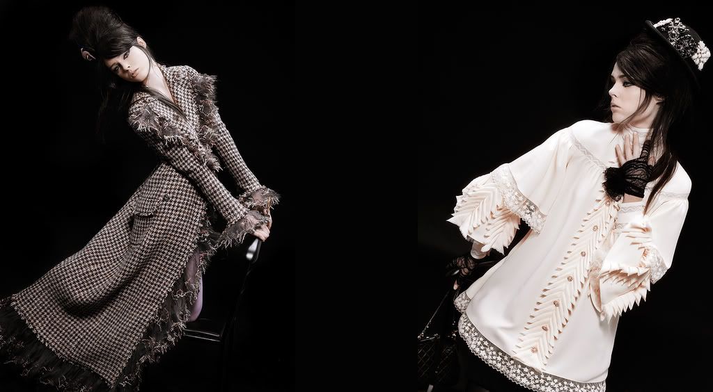 coco rocha chanel. Models: Coco Rocha amp; Brad