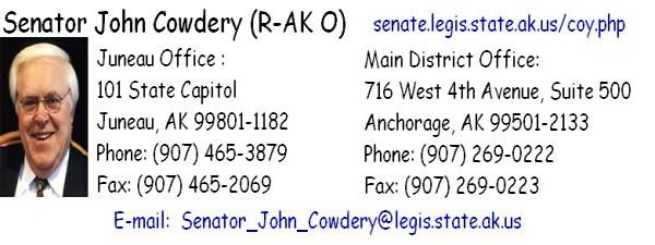 Send Senator Cowdery an E-mail
