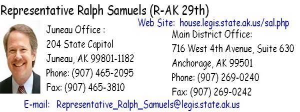 Send Representative Samuels an E-mail