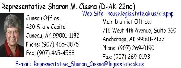Send Representative Cissna an E-mail