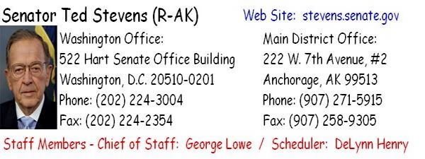 Send Senator Stevens an E-mail