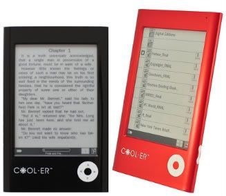Black Cool-er eBook reader