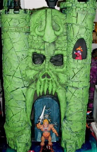 castle grayskull with microphone