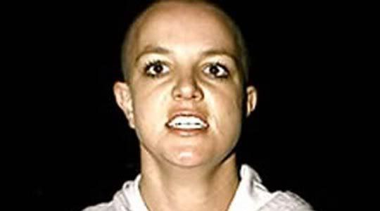 britney spears bald spot. BRITNEY SPEARS