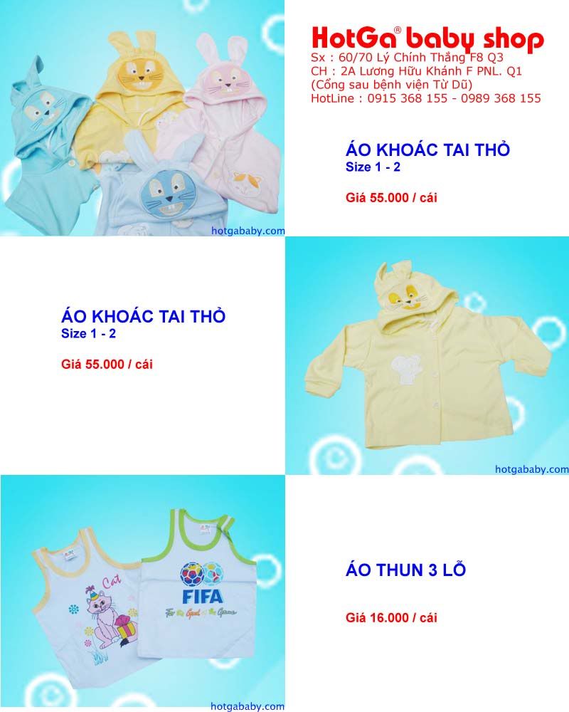 [HotGa Baby Shop] - Chuyên cung cấp sản phẩm dành cho trẻ sơ sinh. - 9