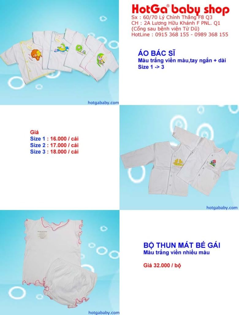 [HotGa Baby Shop] - Chuyên cung cấp sản phẩm dành cho trẻ sơ sinh. - 6
