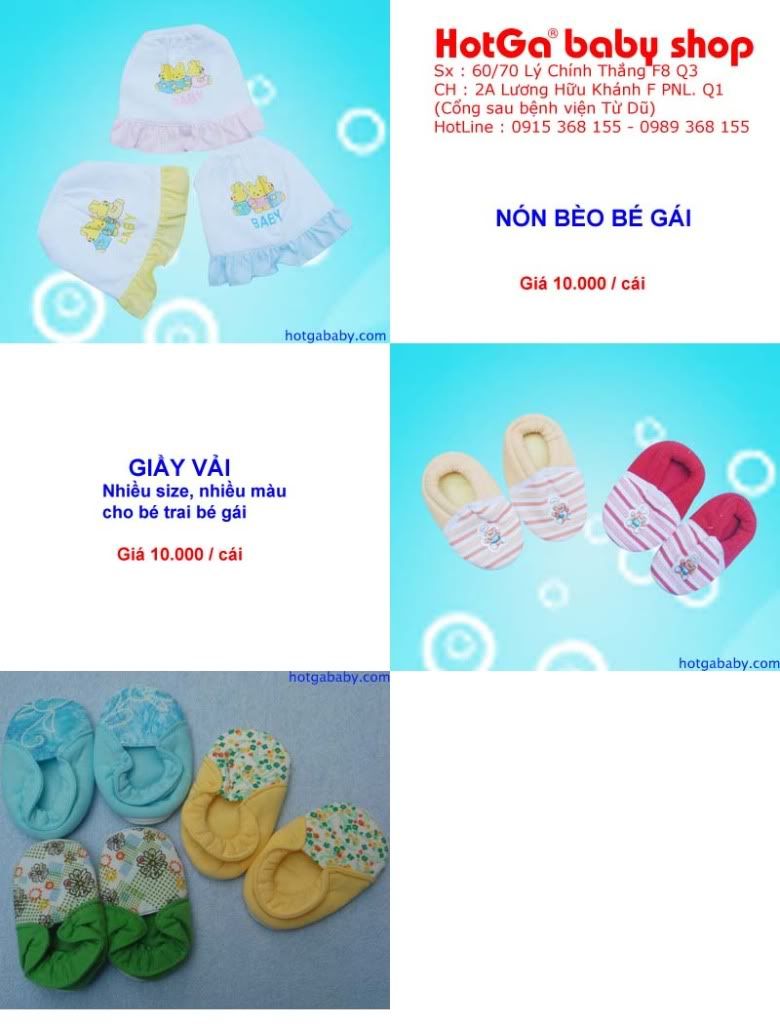 [HotGa Baby Shop] - Chuyên cung cấp sản phẩm dành cho trẻ sơ sinh. - 15