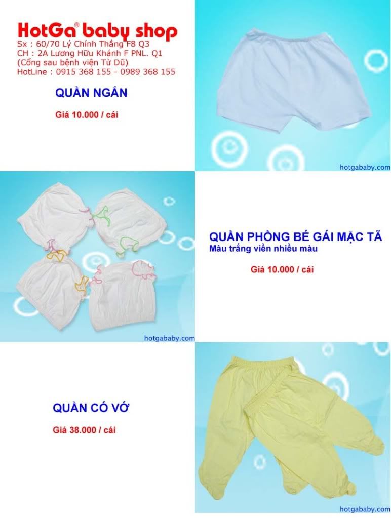 [HotGa Baby Shop] - Chuyên cung cấp sản phẩm dành cho trẻ sơ sinh. - 3