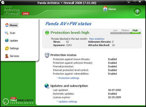Panda Antivirus Pro 2009 Keygen