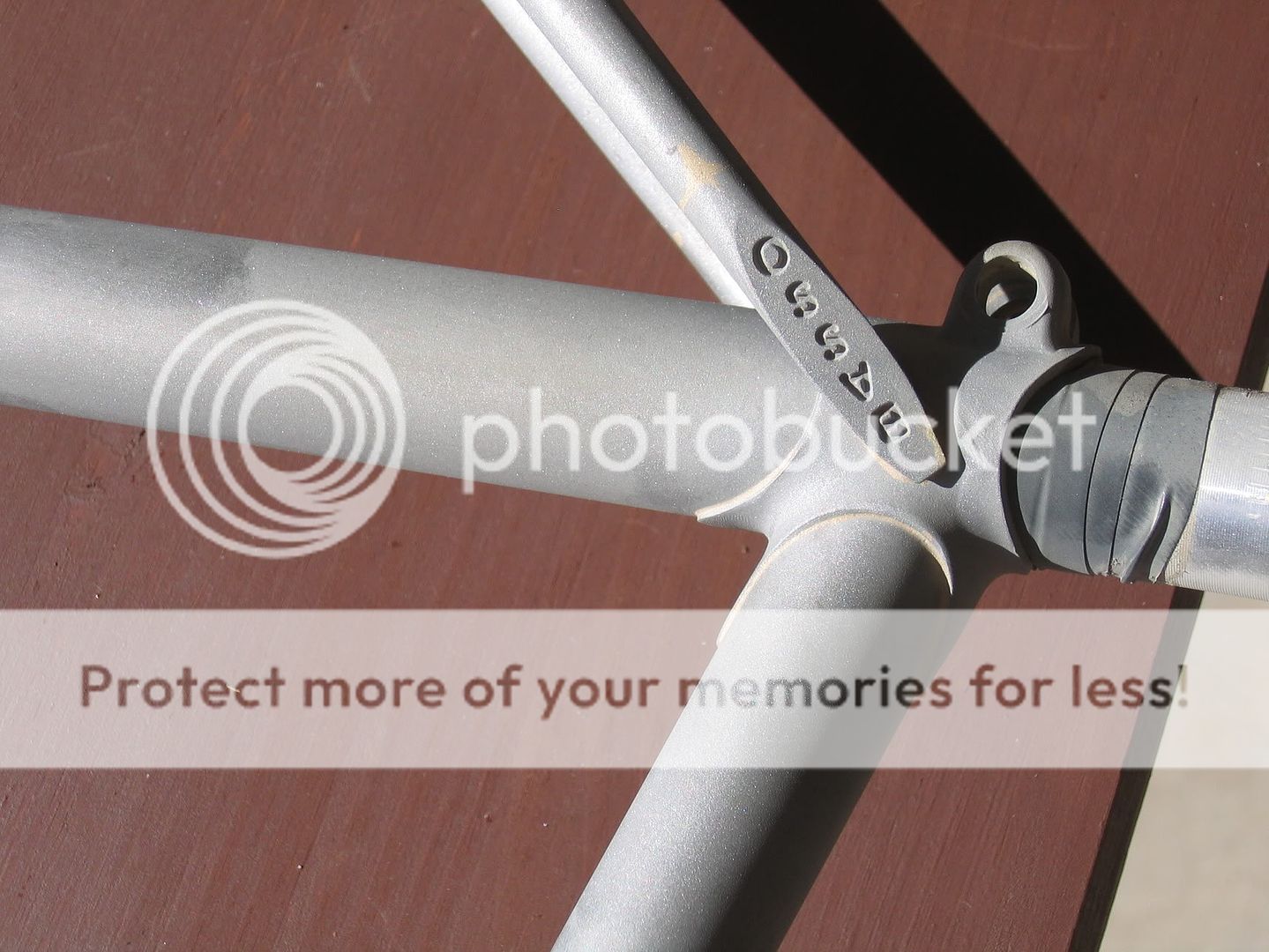 sandblasting bike frame