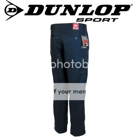 Dunlop Herren Golfhose Golf Hose 30 42 schwarz / beige