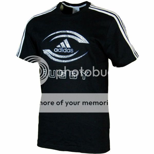 Adidas Herren Rugby Culture Tee S M L XL XXL XXXL schwarz V37681 T