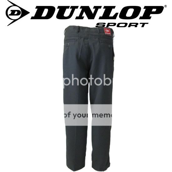 Dunlop Herren Golfhose Golf Hose 30 42 schwarz / beige