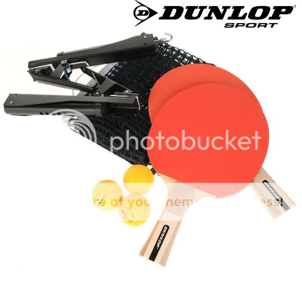 Dunlop Tischtennis Set Ping Pong Marken Komplettset neu