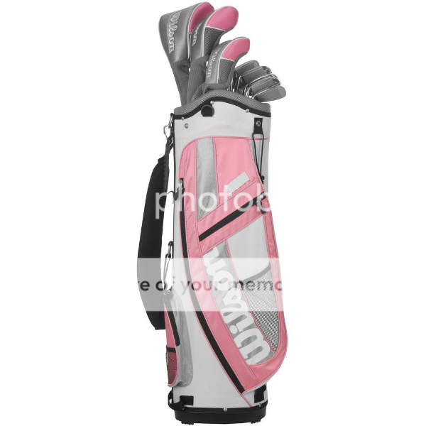 Wilson Hope Platinum Damen Golfset Komplettset 15 tlg Graphit Golf Set