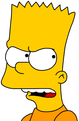 Bart Enojado gif by bogues26 | Photobucket