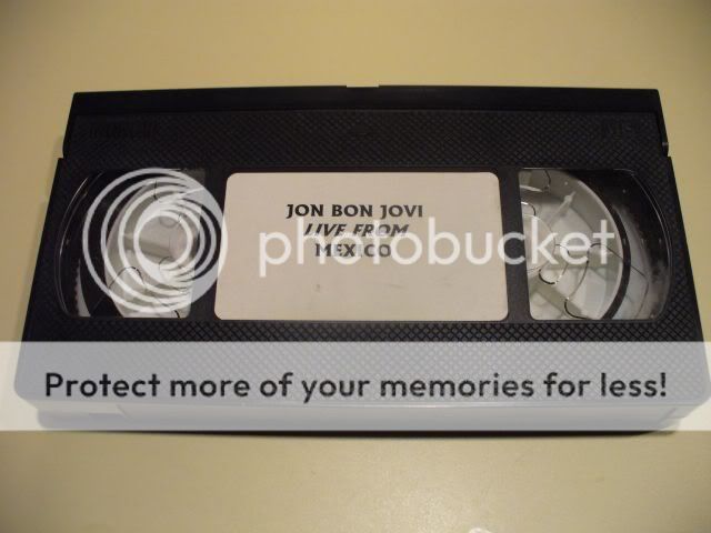 Bon Jovi Richie Sambora Fan Club VHS Lot Ultra Rare Live Footage Not 