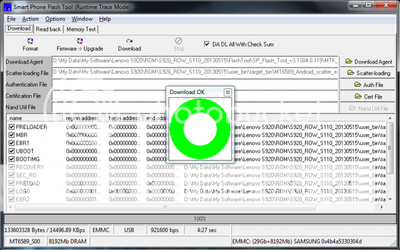 Rom flashing tool